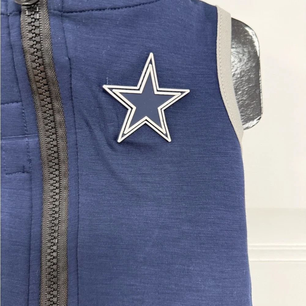 NWT Pets DALLAS COWBOYS Dog Soothing Solution Vest M Dogs Anxiety Calming Coat
